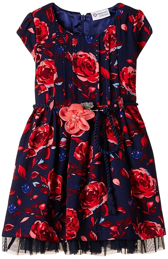 Buy Peppermint Girls' Dress at Amazon.in