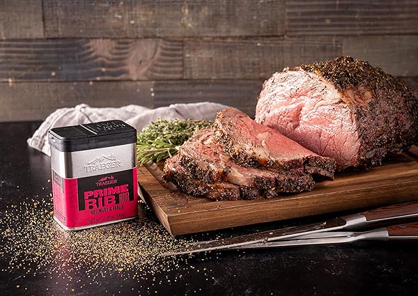 TRAEGER GRILLS SPC173 PRIME RIB RUB WITH ROSEMARY & GARLIC