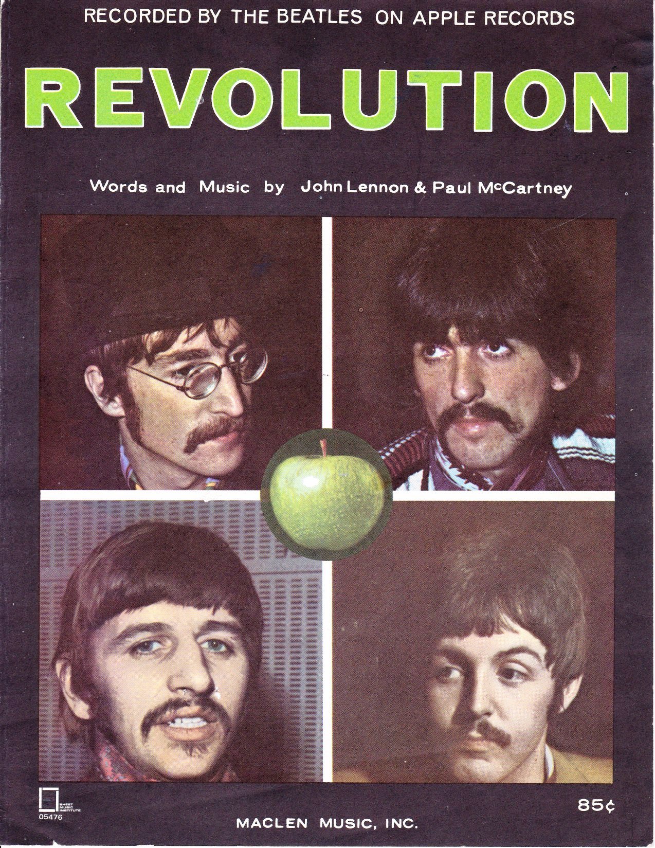 Revolution Words And Music By John Lennon Paul Mccartney Amazon Com Books