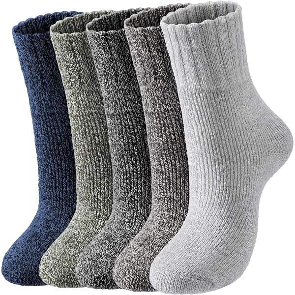 Calcetines De Lana Súper Gruesos Para Mujer - Pack De 3 Pares, Cálidos Y Suaves, Ideal Para Invierno