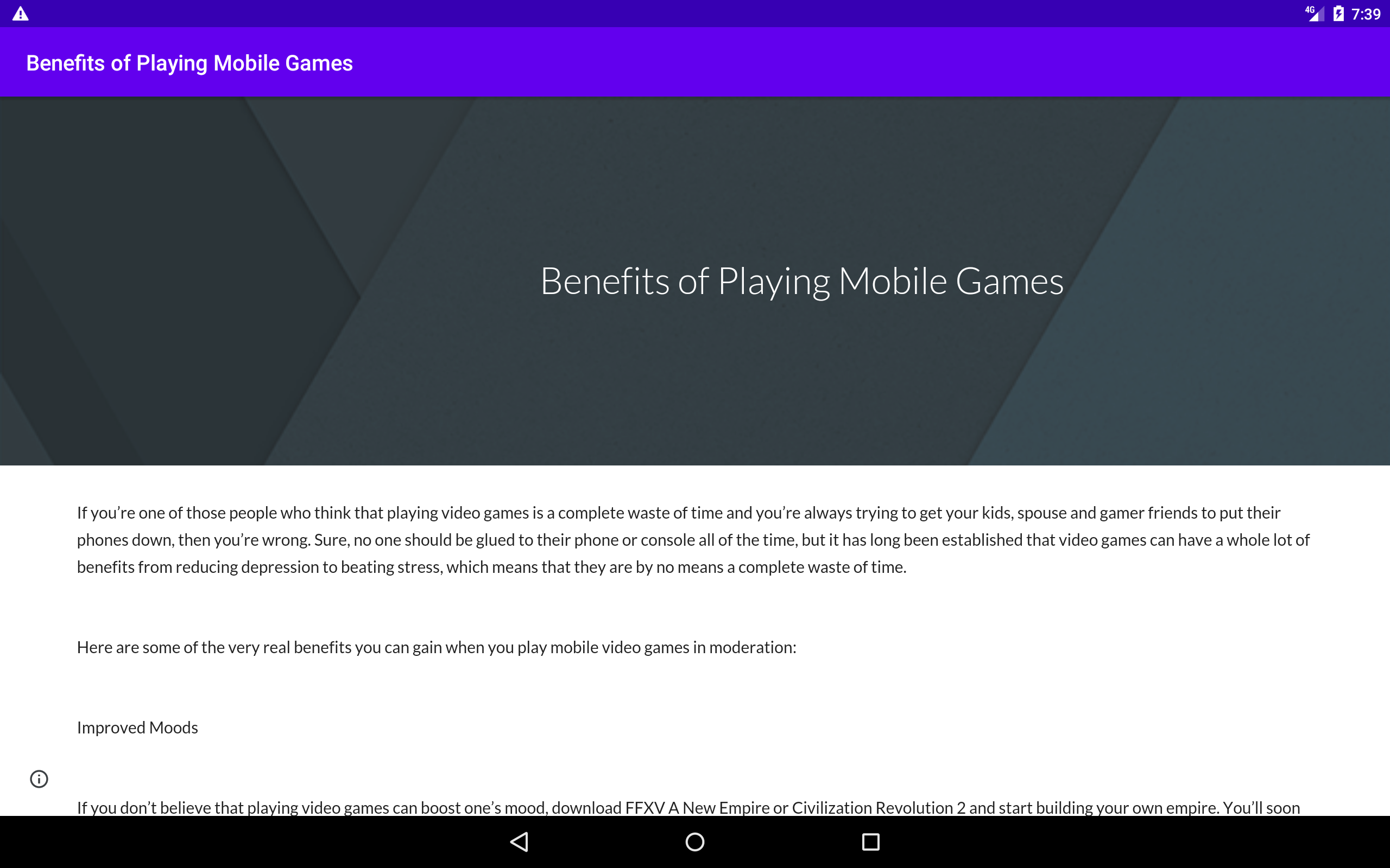 Amazon Com Benefits Of Playing Mobile Games Apps Games
