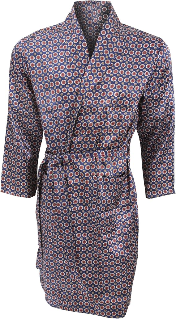 mens patterned robe