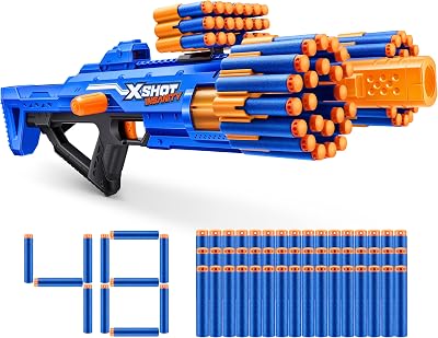 XSHOT Insanity Berzerko Berzerker Blaster 48 Darts Air Pocket Tech Outdoor Toy