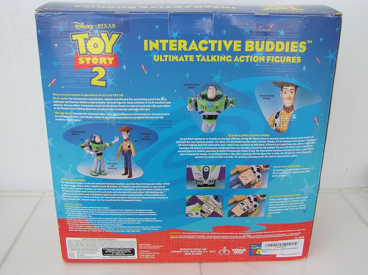 toy story interactive buzz and woody