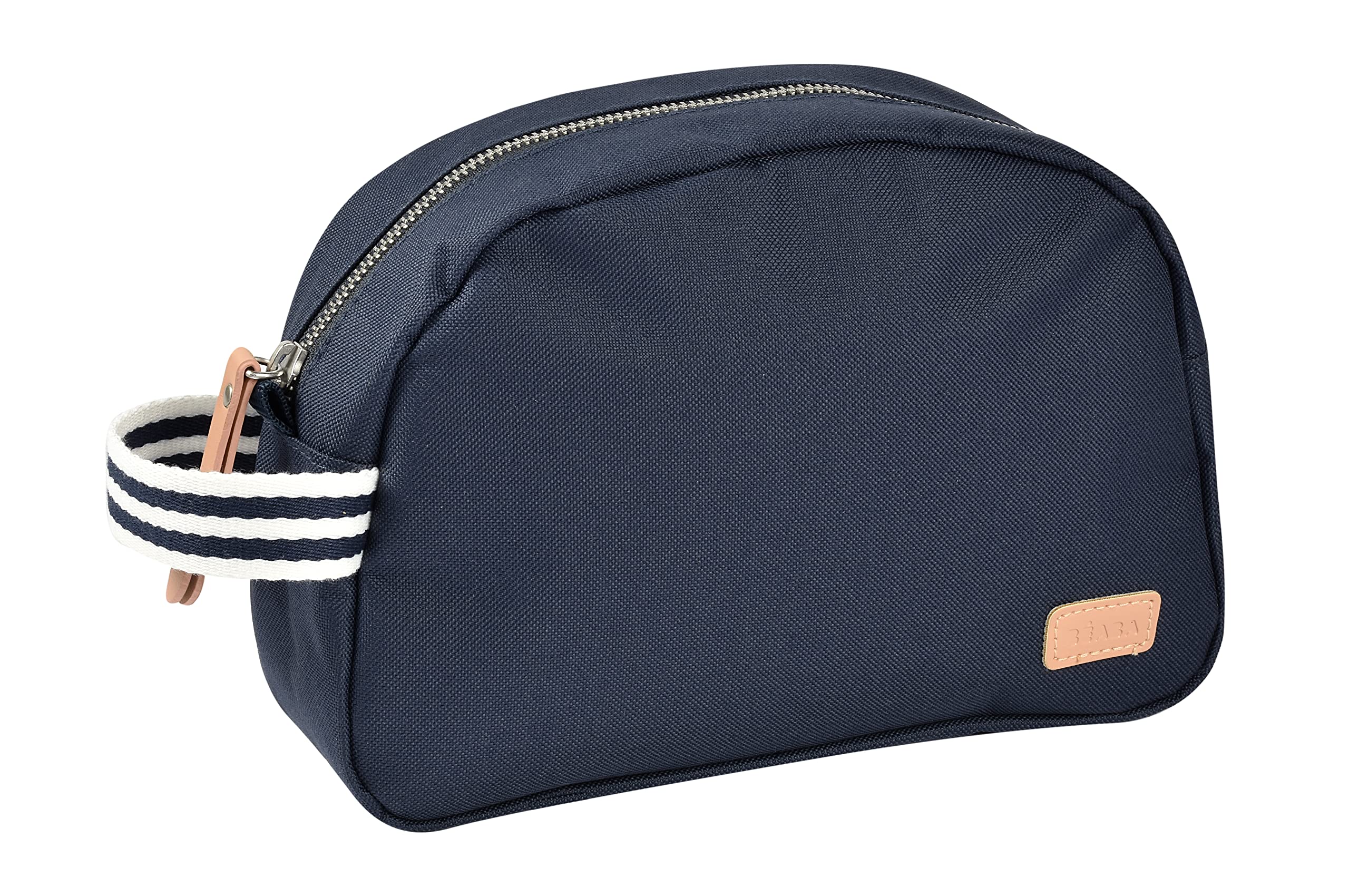 Béaba Baby Toilet Bag, Baby Care Kit, Geneve Bag, Waterproof Fabric, 2 Inner Pockets, Navy