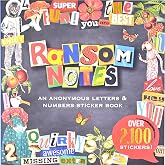 Ransom Notes Sticker Book (over 2100 stickers!)