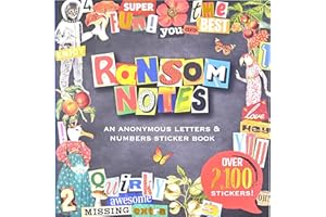 Ransom Notes Sticker Book (over 2100 stickers!)