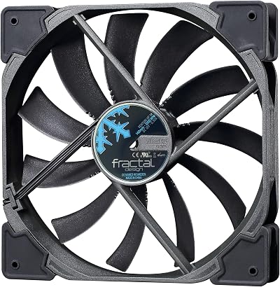 Fractal Design Venturi HF-14 Cooling Fan Black FDB Bearings for Computer Case