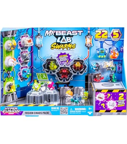 MrBeast Lab Swarms Mega Lab Pack, Over 100 to Collect, Mega