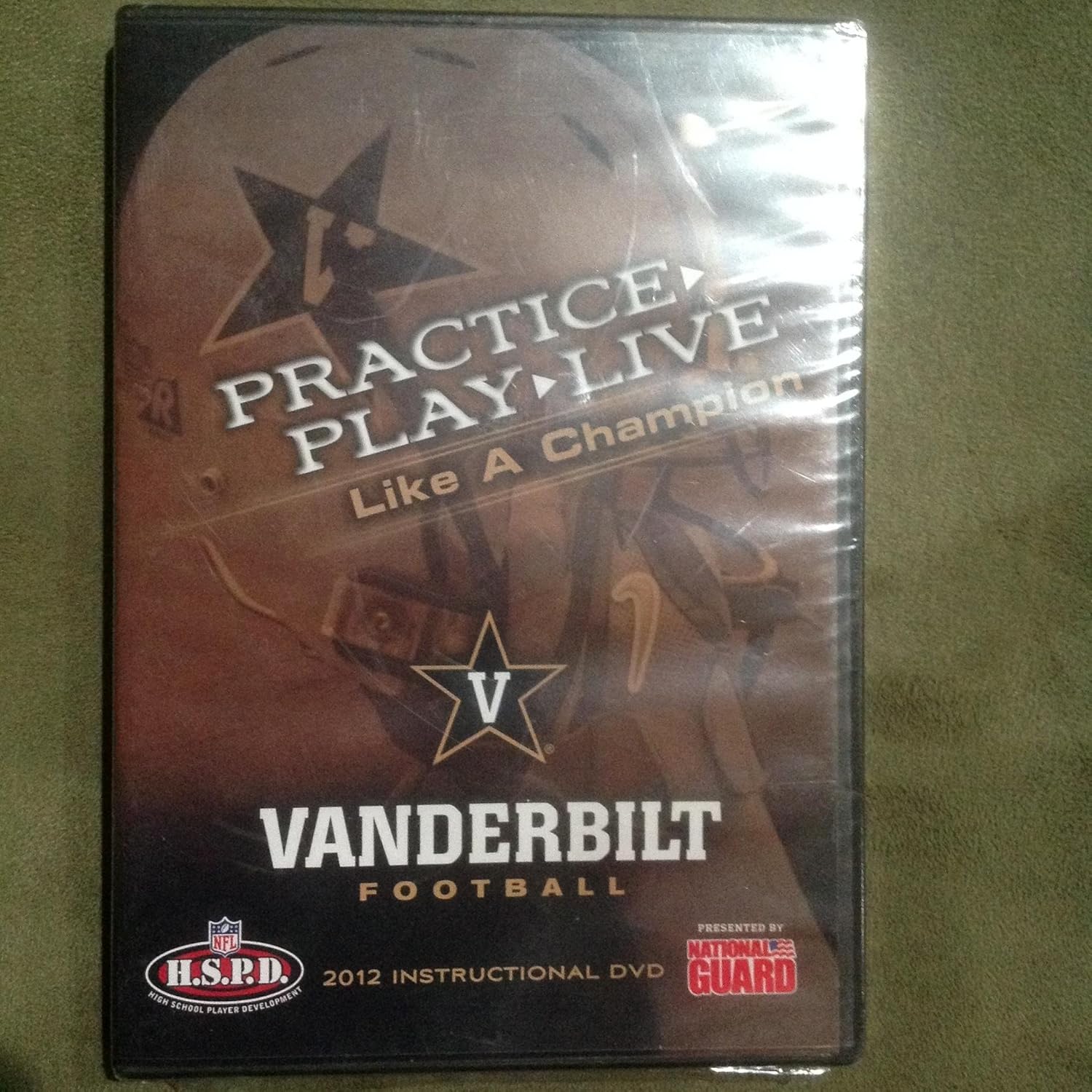 Practice, Play, Live Like a Champion: Vanderbilt Football [2012 Instructional DVD--Offense, Defense and Special Teams]