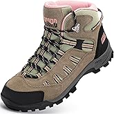 R CORD Hiking Boots Women Waterproof Non-Slip Womens Hiking Shoes Comfortable Outdoor Womens Hiking Boots Walking Boots Hiking Shoes Women