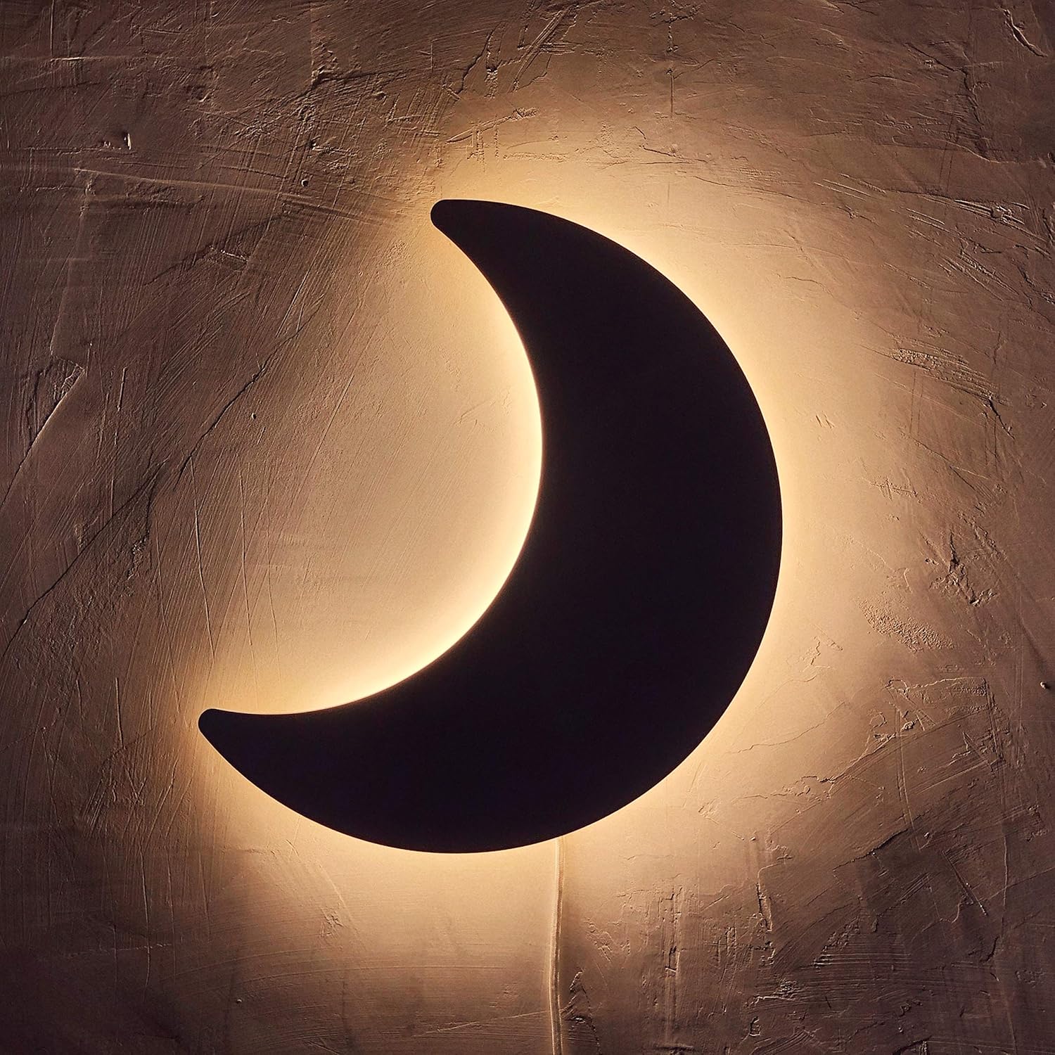 moon wall light nursery