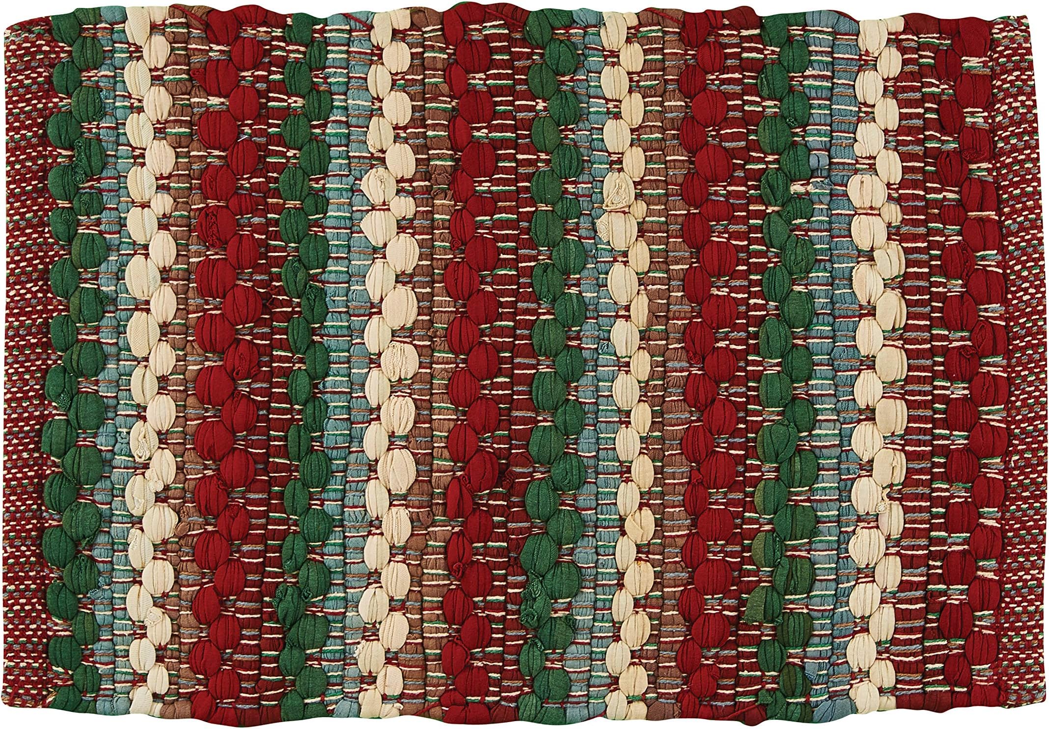 Park Designs Wintry Wishes Chindi Placemat - Set of 4