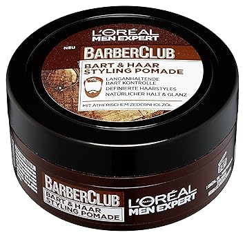L Oreal Men Expert Barber Club Beard And Hair Styling Pomade 24h