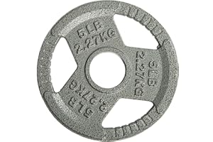 Fitvids Olympic 2-Inch Cast Iron Barbell Set, Including 255 Pounds Weight Plates Set with 7FT Olympic Bar (300 Pounds Total), Multiple Packages