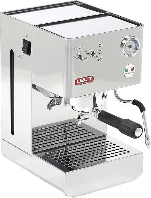 LELIT PL41PLUS SemiProfessional Machine Ideal for Espresso Coffee and Cappuccino, Stainless