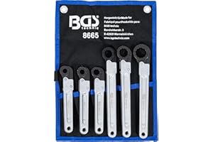 BGS 8665 | Line Ratchet Wrench Set | 6 pcs.