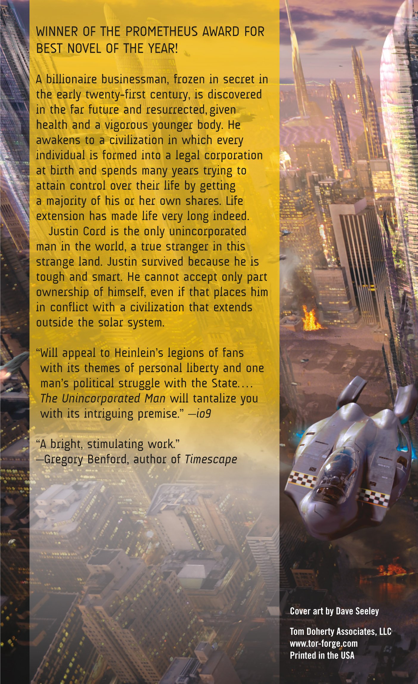 The Unincorporated Man The Unincorporated Man 1 Kollin Dani Kollin Eytan 9780765358639 Amazon Com Books