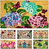 LUA VIKA Coir Door mats Outdoor, Door mat Outside Entrance, Welcome mat Indoor, Doormat Outdoor, Funny Door mats Outside, Coi