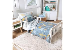 Parure de lit EXPRESSIONS size 3 pièces pour lit d'enfant avec couette réversible en microfibre, drap-housse, taie d'oreiller