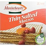 Manischewitz Thin Salted Matzo, 10 oz