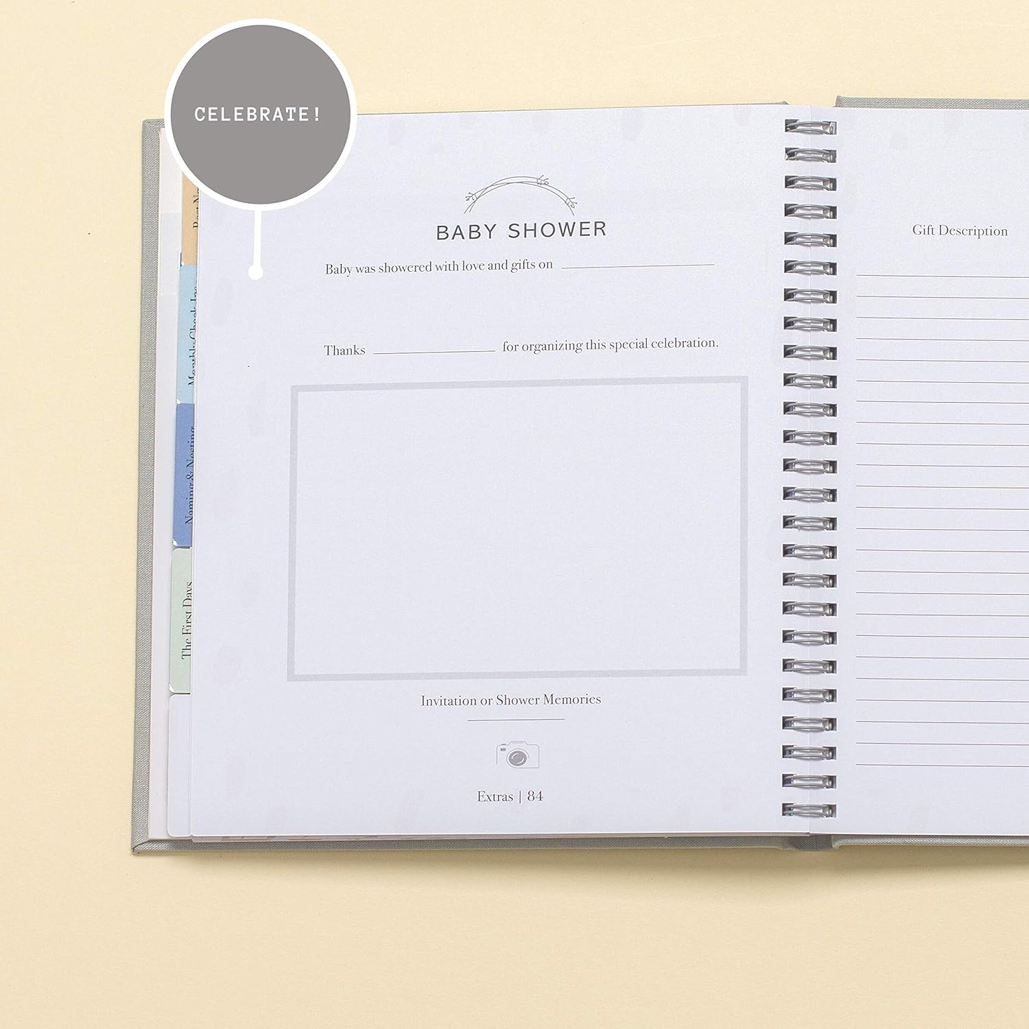 KITLIFE Pregnancy Planner Baby Book – Guided Pregnancy Journal – Ideal New Baby Journal for First Time Moms – Gender Neutral Memory Book – Perfect New Baby/Shower Gift : Baby