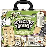 Professor PUZZLE The Detective Toolkit - Mystery Case - Sherlock Holmes Themed Detective kit for Cracking Cases and Solving M