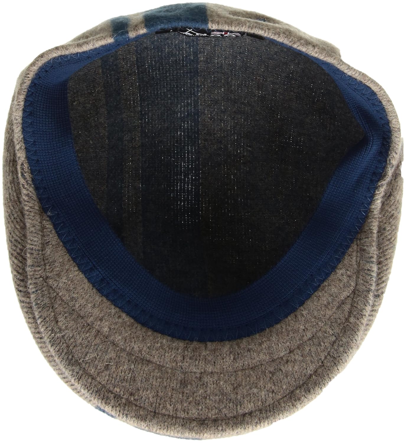 Kangol Mens Code Stripe 504 Newsboy Cap Clothing & Accessories Flat Caps