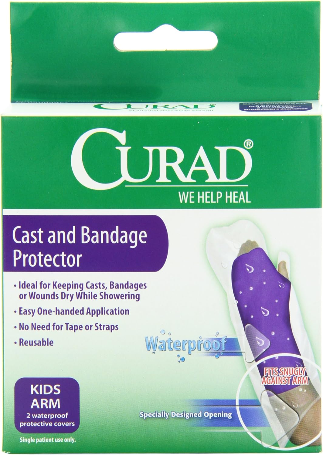 Curad Cast Protector Kid's Arm, 2 Count: Industrial & Scientific