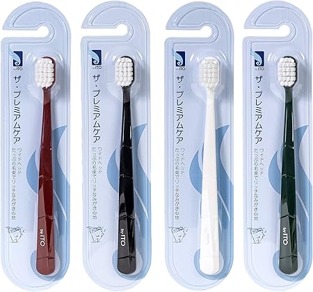 Amazon 4本セット Byito ザ プレミアムケアhz81 歯ブラシ ワイドヘッド やわらかめ 色は選べません Byito 大人用 ハブラシ 通販