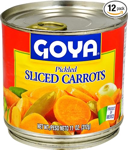 Goya pickled sliced carrots #2 (041331028950)