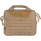 Allen Company Tac-Six Crew 2-Gun Tactical Pistol Case, 10" L x 8" W