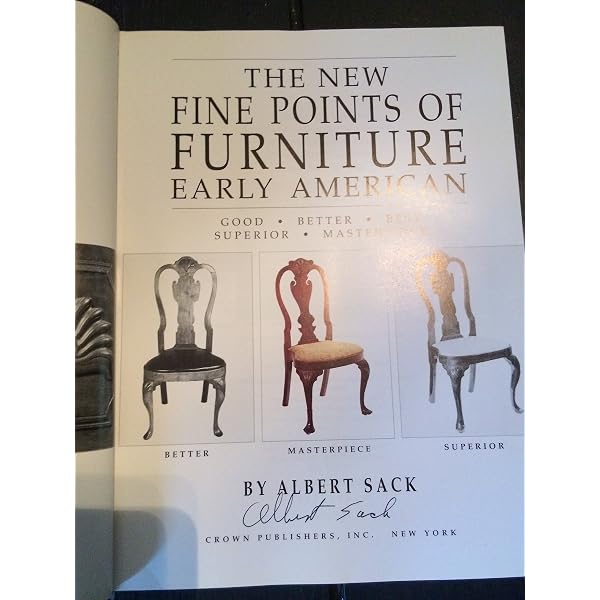 American Furniture of the 18th Century: History, Technique