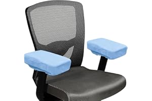 SPRING SEAON Office Chair Arm Covers Soft Memory Foam Arm Rest Pads Short Plush Gaming Chair Armrest Cushion Provide Cushioni
