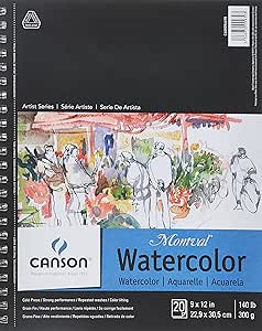Canson Aquarellkarten Mit Umschlägen – 6 Karten 12,7 X 17,8 Cm Für Kreative Grüße
