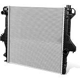 Auto Dynasty 2711 Radiator for 03-10 Dodge Ram 2500 3500 4500 5500 5.9/6.7L | Factory Style 2-Row Cooling Radiator, Aluminum Core, DPI 2711