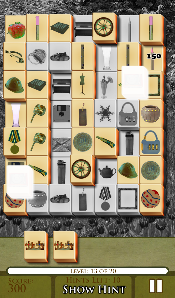 Mahjong - Enchanted Garden of the Unicorns - Thumbnail 4