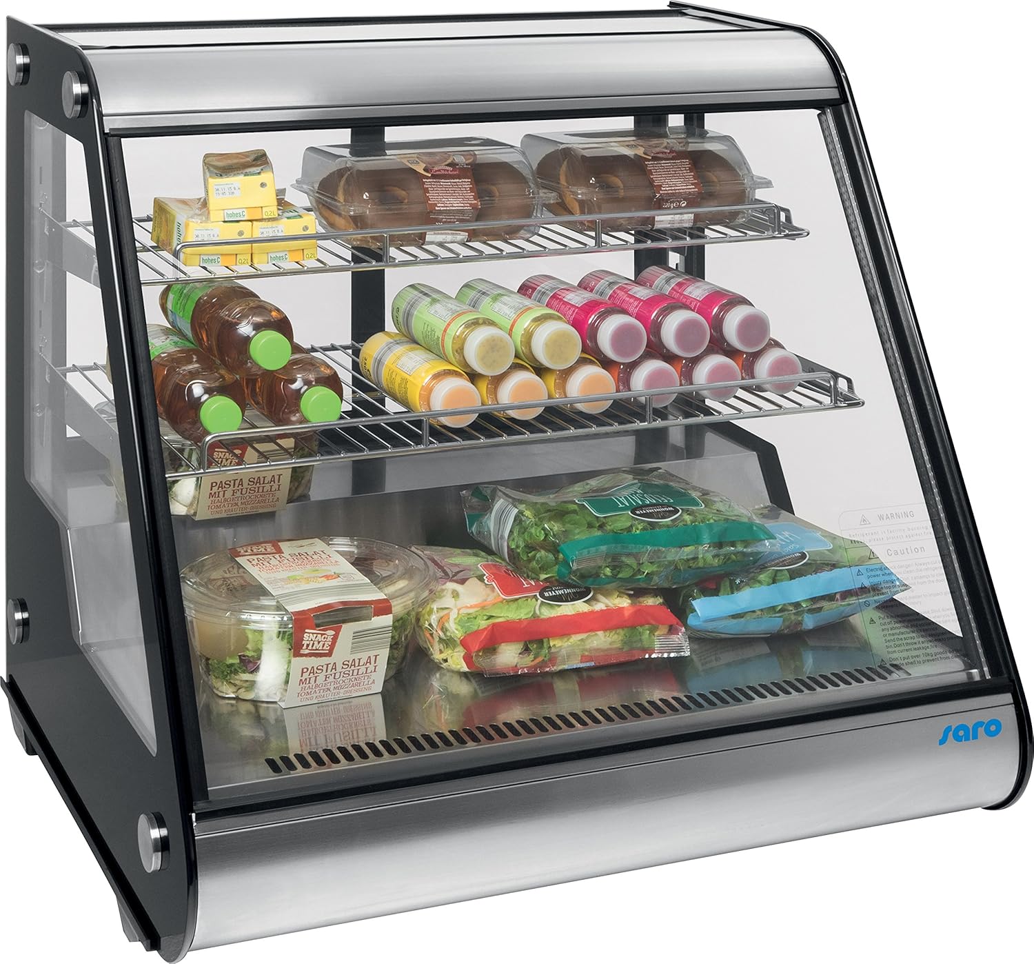 Saro 330 – 1033 Sophie mesa nevera para vitrina, 160 L, acero ...