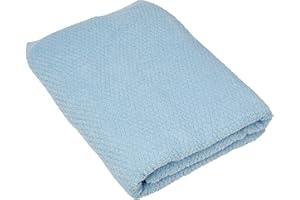 Everplush Diamond Jacquard Bath Sheet in Aquamarine 66.00" x 35.00"