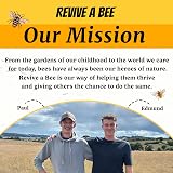Revive a Bee Gift Box 2x Bee Revival Keyrings Refill Seed Paper Gift For Eco view 5