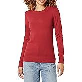 Amazon Essentials Women's Crewneck Sweater, 100% Cotton