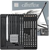 Cretacolor 400 30-Black Box 20-Piece Charcoal Set