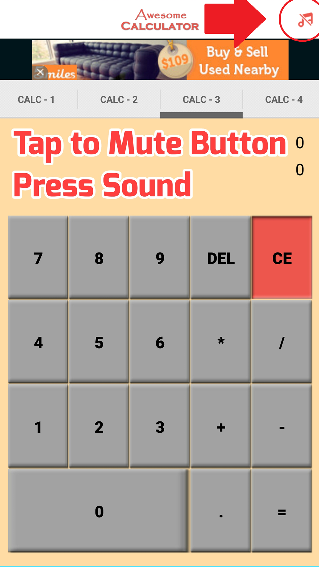 Awesome Calculator (Best MultiTasking Calculator) Apps & Games