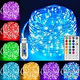 Ollny Rope Lights Outdoor Color Changing, 33FT 100