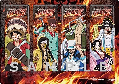 Amazon Co Jp限定 劇場版 One Piece Stampede スタンダード エディション Amazon Co Jp限定 共闘7人クリアしおり4枚セット Blu Ray アニメ Amazon
