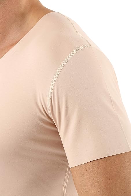 camiseta interior invisible hombre