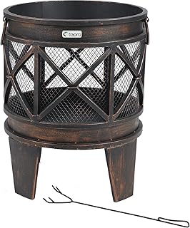 Tepro 1127 &#34;Gracewood&#34; Fire Basket - Bronze (12-Piece)