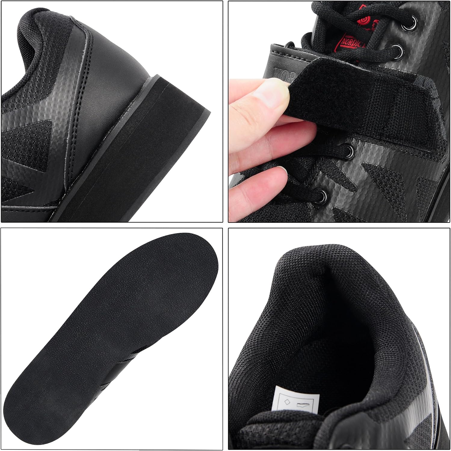  | Nordic Lifting Powerlifting Shoes for Heavy Weightlifting - Men's Squat Shoe - MEGIN | Fitness & Cross-Training
