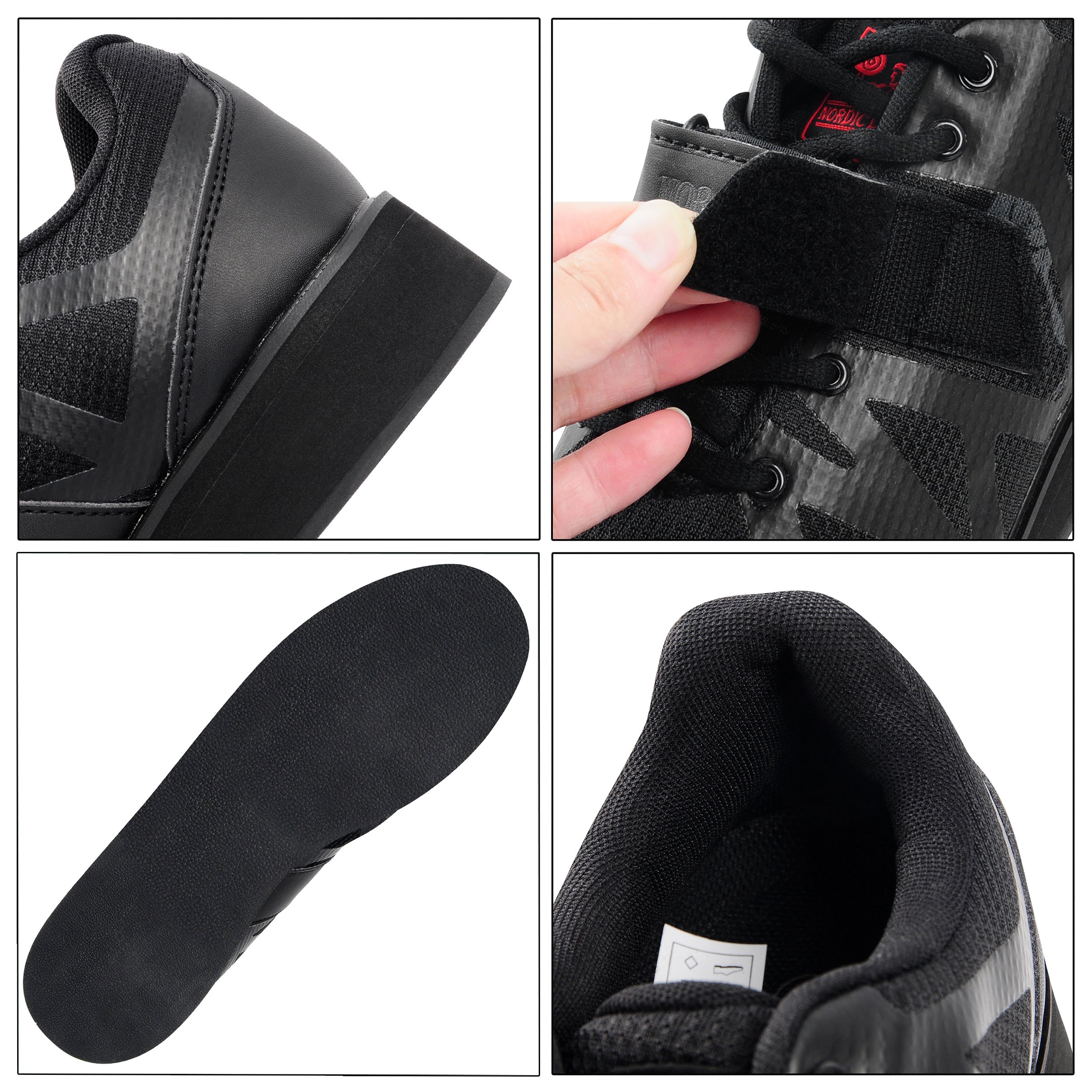 Nordic Lifting Powerlifting Shoes for Heavy Weightlifting Men's Squat