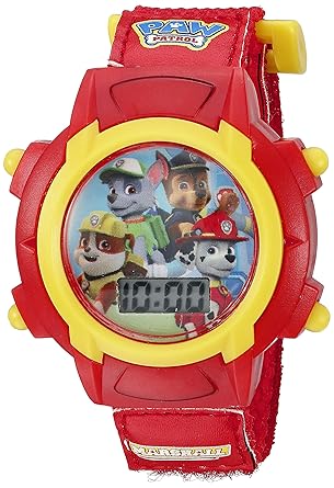 Nickelodeon Kids PAW5003 Digital Display Quartz Red Watch